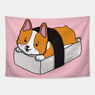 Nigiri Corgi Tapestry