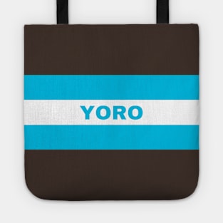 Yoro City in Honduras Flag Colors Tote