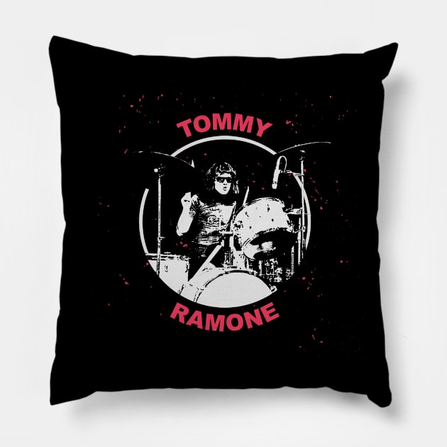 tommy ramone Pillow by Bigetron Esports