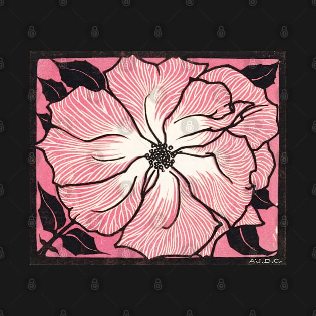 Vintage Pink Flower by Rag And Bone Vintage Designs