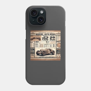 Modeide Auto Werks Phone Case