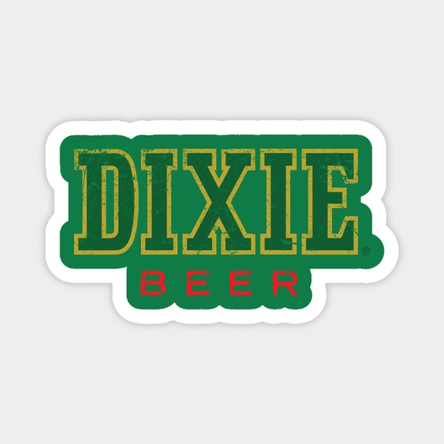 Dixie Beer Magnet by MindsparkCreative