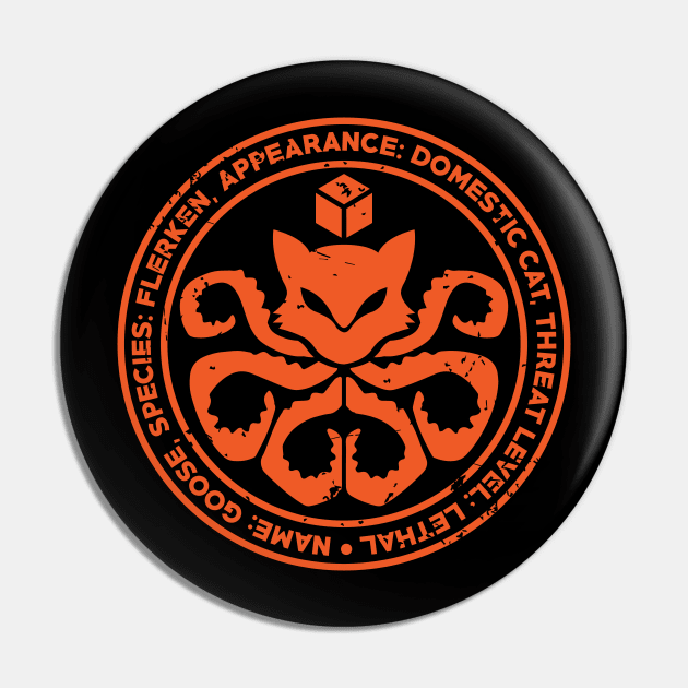 Goose Hydra Pin by Aezogeus