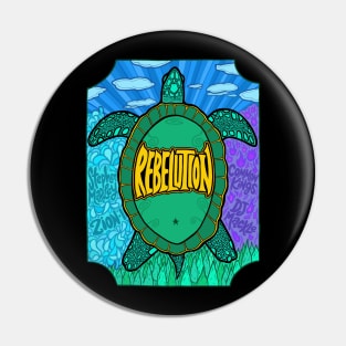 Rebelution Turtle Pin