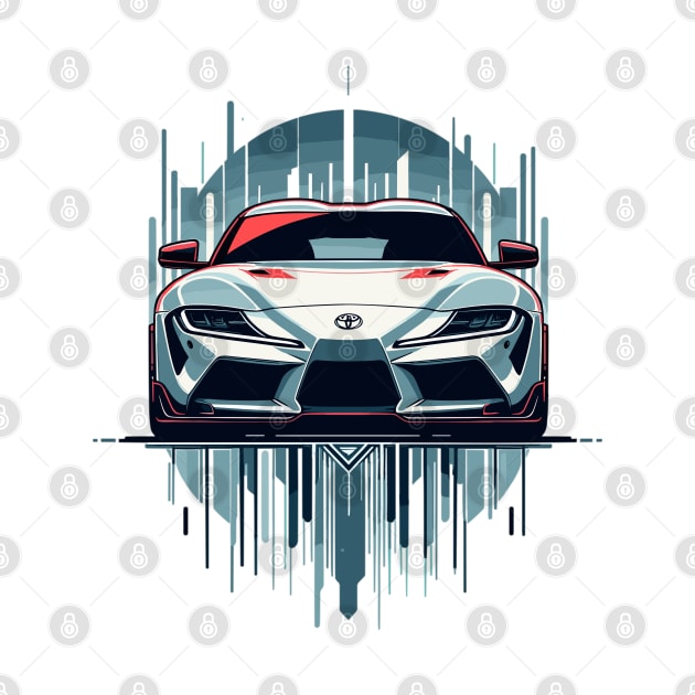 Toyota Supra by Vehicles-Art