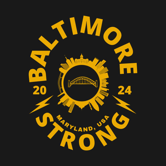 Baltimore Strong Baltimore Bridge Collapse by fantastic-designs