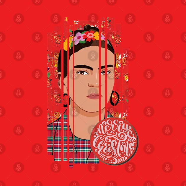 Frida Merry Christmas by O.M design