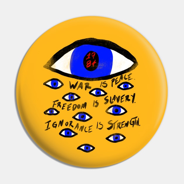 Nineteen Eighty-Four Pin by ChrisShotFirst