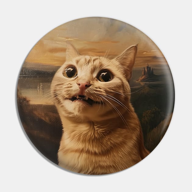 The Cat Lisa Pin by FelipeHora