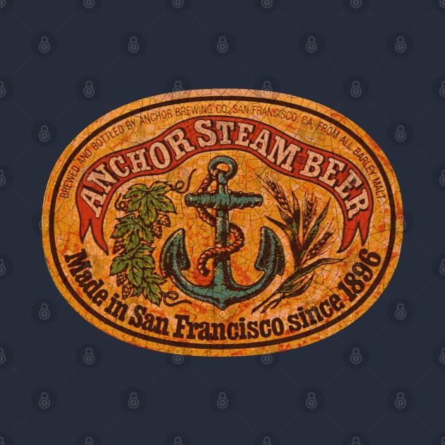 Anchor Steam Beer Sanfrancisco by Midcenturydave