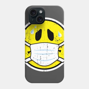 Nervous Smiley Face Phone Case