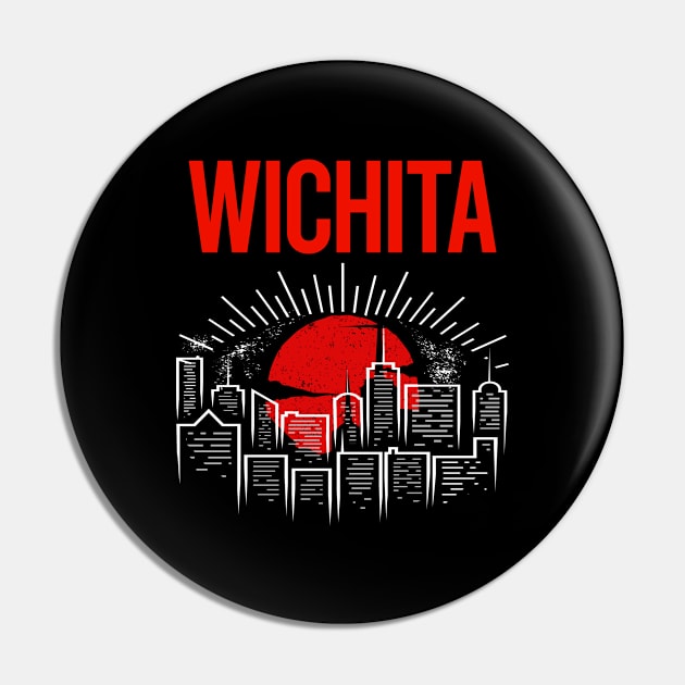 Red Moon Wichita Pin by flaskoverhand