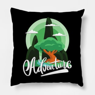 Adventure is my therapy Adventure Explore the world travel lover summer spring Pillow