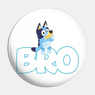 Bluey and Bingo Bro Birthday Family Pin