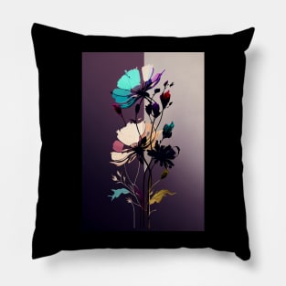 Minimalistic Blooms Pillow