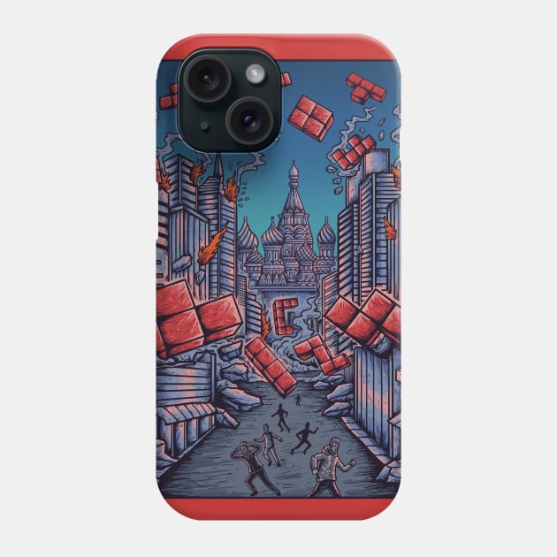 They Fell from the Sky Phone Case by Artful Raccoon