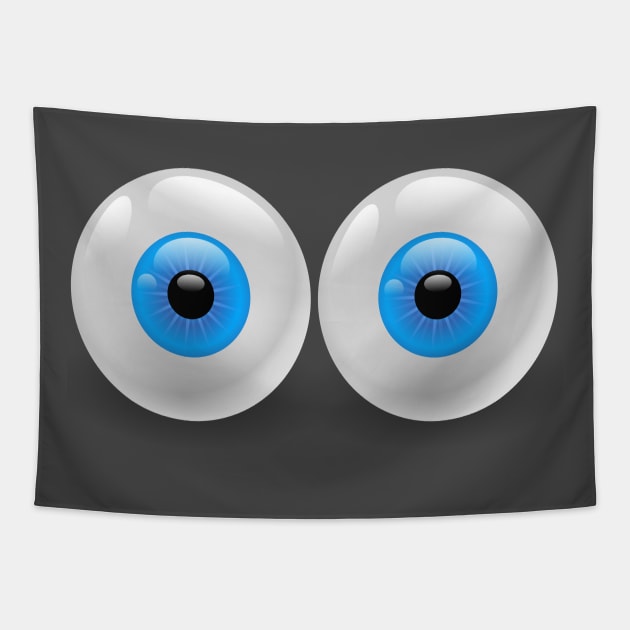 Two Eye - looking at you Tapestry by AlternativeEye