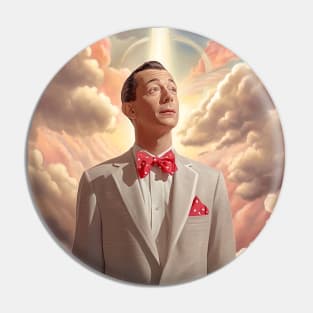 Pee Wee Herman art Pin