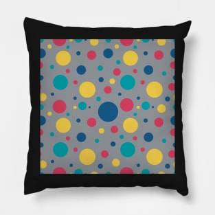 Polka dots colors Pillow