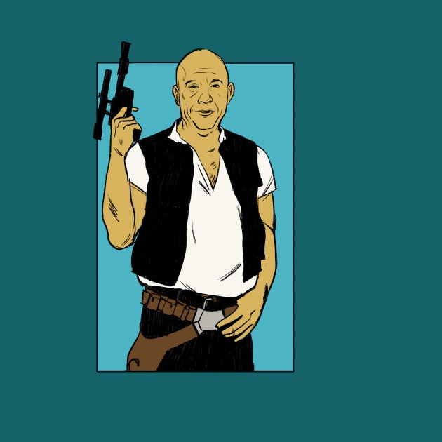 Vin Solo - Fast and Furious/Star Wars Crossover by sombreroinc