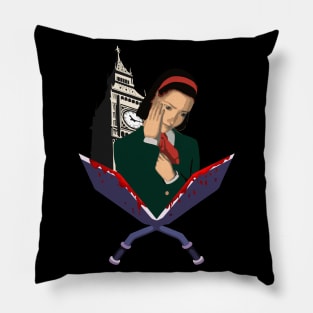 clock tower Pillow