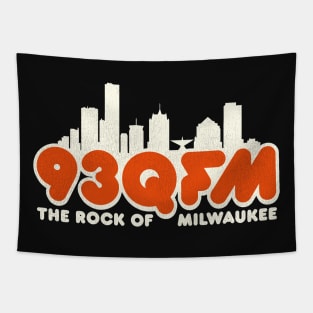 93 QFM The Rock of Milwaukee Defunct Radio Station Tapestry