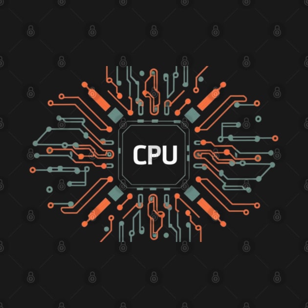 Cool Computer  "CPU" Gamer by Fashion kingDom