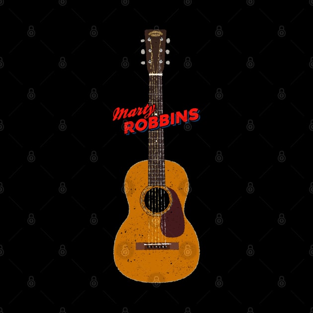 Marty Robbins Martin 5-18 Acoustic Guitar by Daniel Cash Guitar