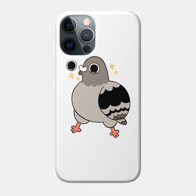 Happy Pigeon - Pigeon - Phone Case