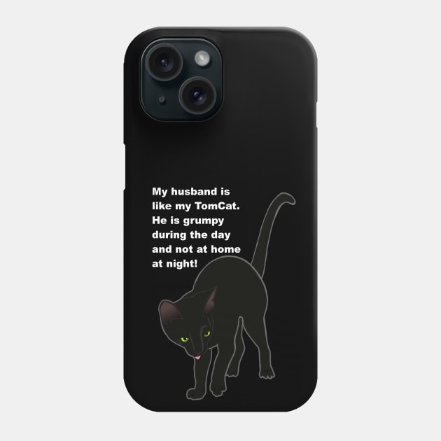 Tom Cat Phone Case by Lin-Eve