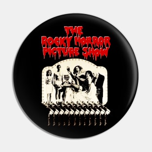 Horror Retro Rocky Pin