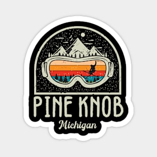 Pine Knob Michigan Magnet