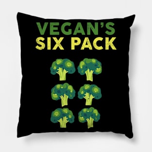 Six Pack Vegan Bodybuilding Pillow