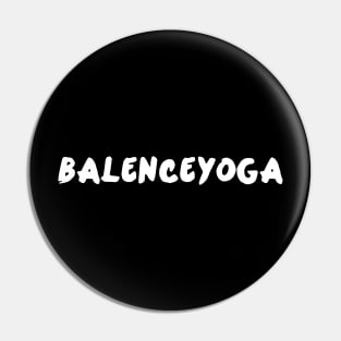 Balenceyoga in White Pin