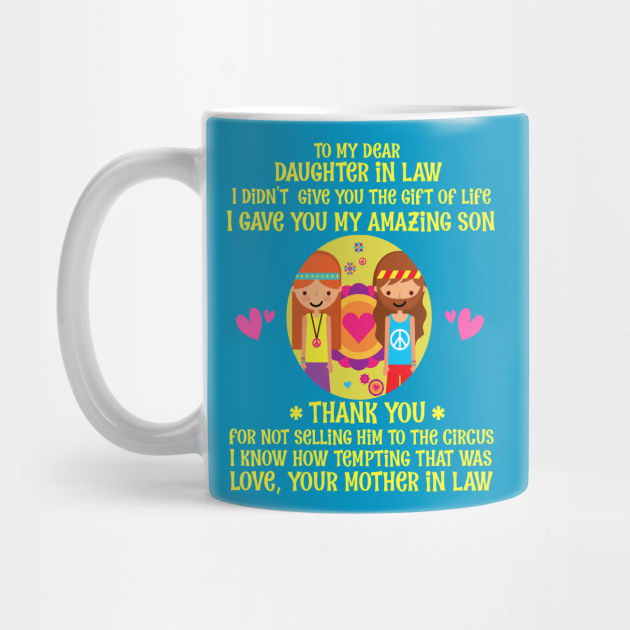 funny daughter in law gifts