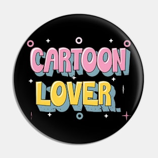 Vibrant Nostalgia: Cartoon Lover's 80s Revival Pin