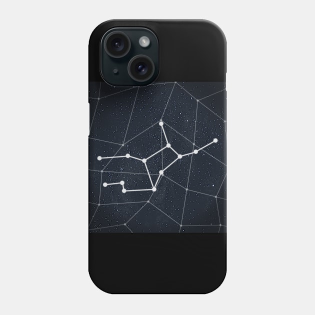 Virgo Constellation Phone Case by RAADesigns