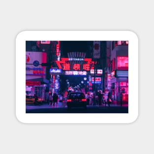 Dotonbori Night Walks Magnet