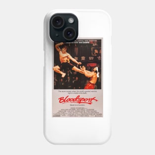 Bloodsport Poster Shirt Phone Case