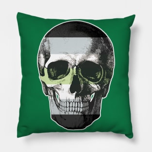 Agender Skull Pillow