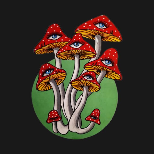 mushroom by Kena Ring Arts