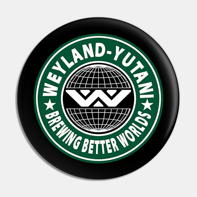 Brewing Better Worlds Pin by CCDesign