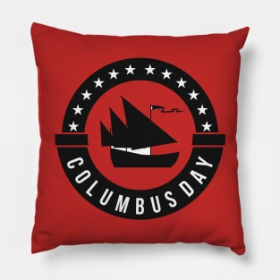 Happy Columbus Day Pillow