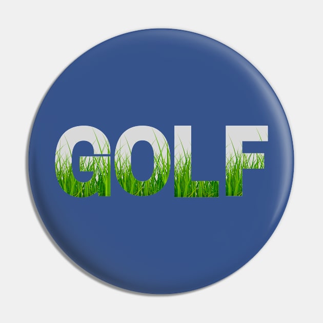 Golf Grass Pin by Golfers Paradise