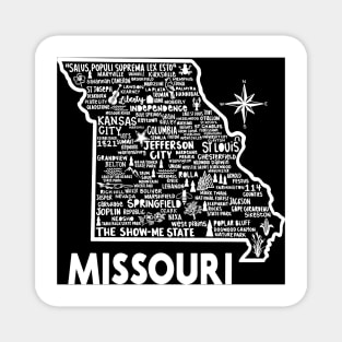 Missouri Map Magnet