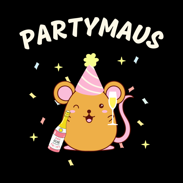 Partymaus Geburtstag Party Frauen by Foxxy Merch