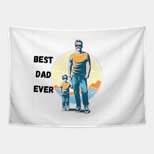 Best Dad Ever Tapestry