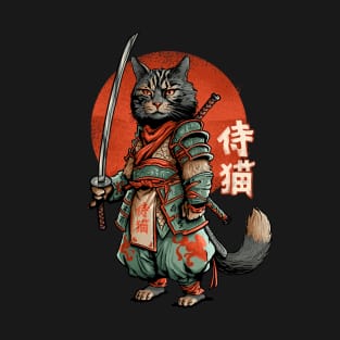 Samurai Cat T-Shirt