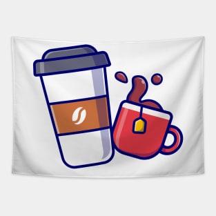 Coffee And Tea Tapestry