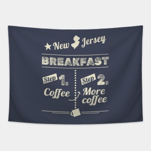 New Jersey Breakfast Tapestry